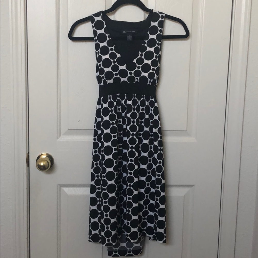 Black & white fun dress
